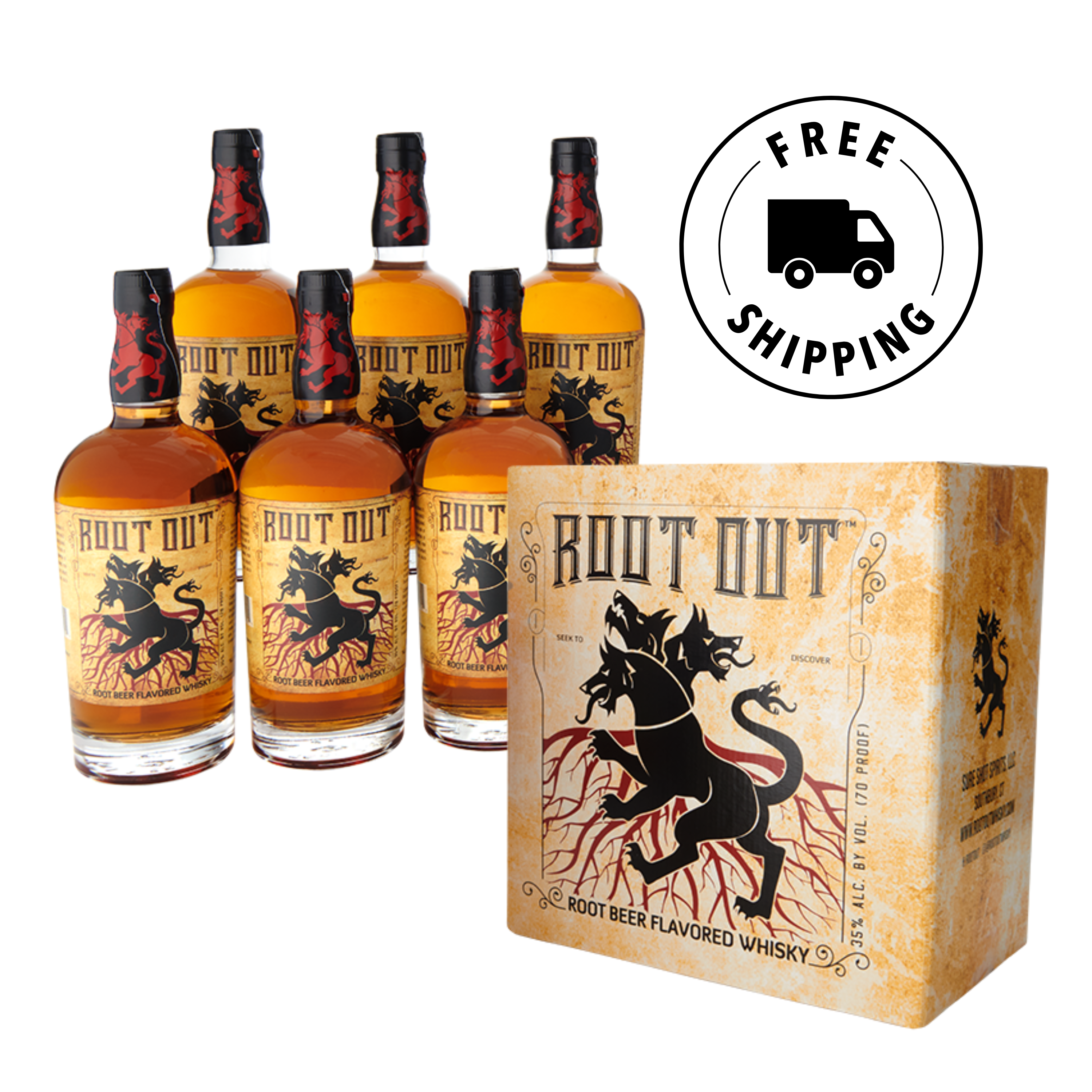 Root Out® Whisky 6-pack – Root Out Whisky